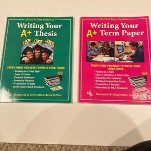 NWT Two Student Aids, oversized softcovers